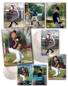 Baseball Card Template Photoshop Baseball Card Template Perfect for Trading Cards for Your