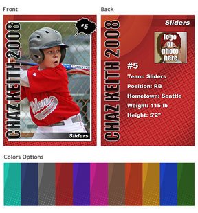 Baseball Card Template Photoshop New Template Set Trading Cards Shop Elements