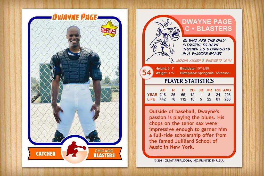 Baseball Card Template Word Baseball Card Template