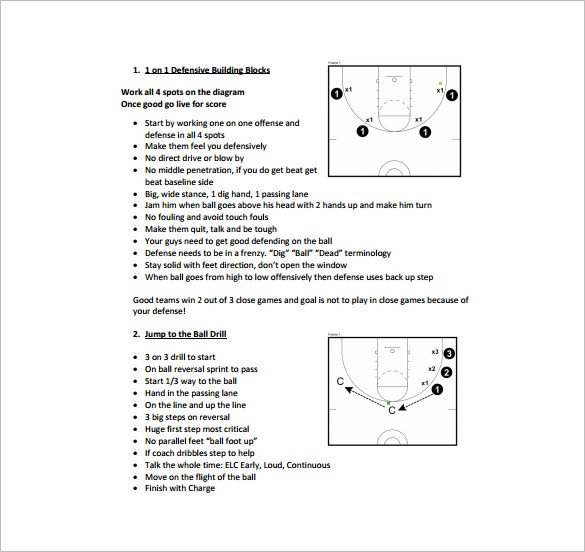 Basketball Practice Plan Template Basketball Practice Plan Template 3 Free Word Pdf