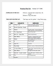 Basketball Practice Plan Template Schedule Template – 401 Free Word Excel Pdf format