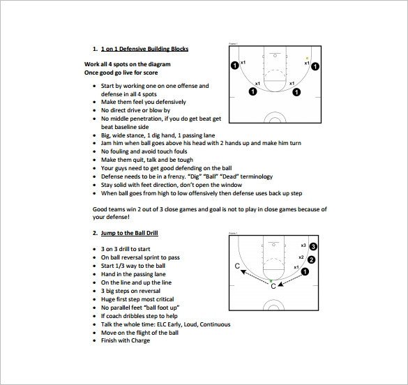 Basketball Practice Plan Templates Basketball Practice Plan Template 3 Free Word Pdf