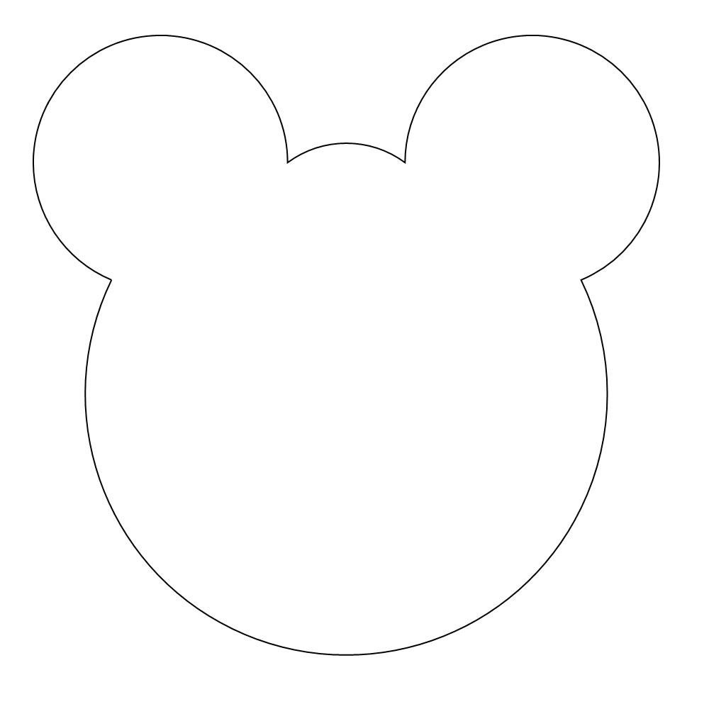 Bear Face Template Early Play Templates Teddy Bear Mask Templates to Print Out