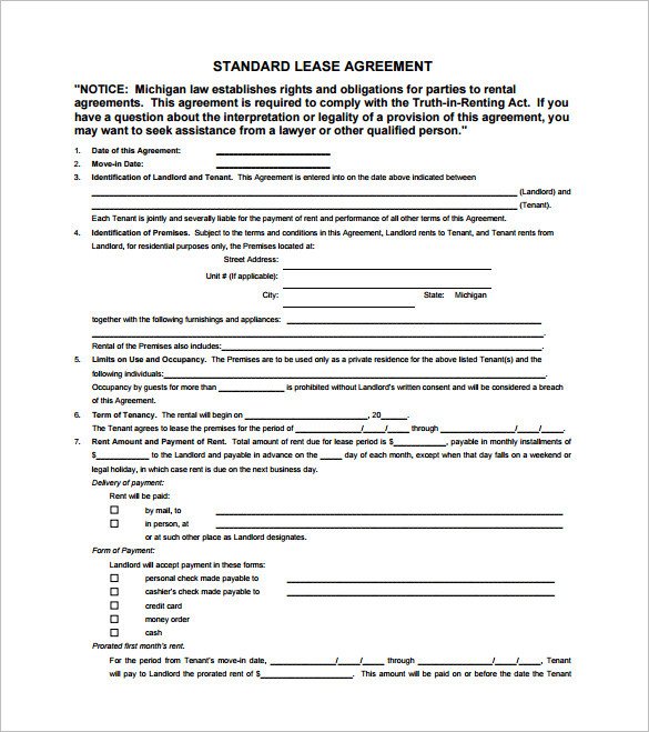 Beat Lease Contract Template 11 Lease Contract Templates Free Word Pdf Documents