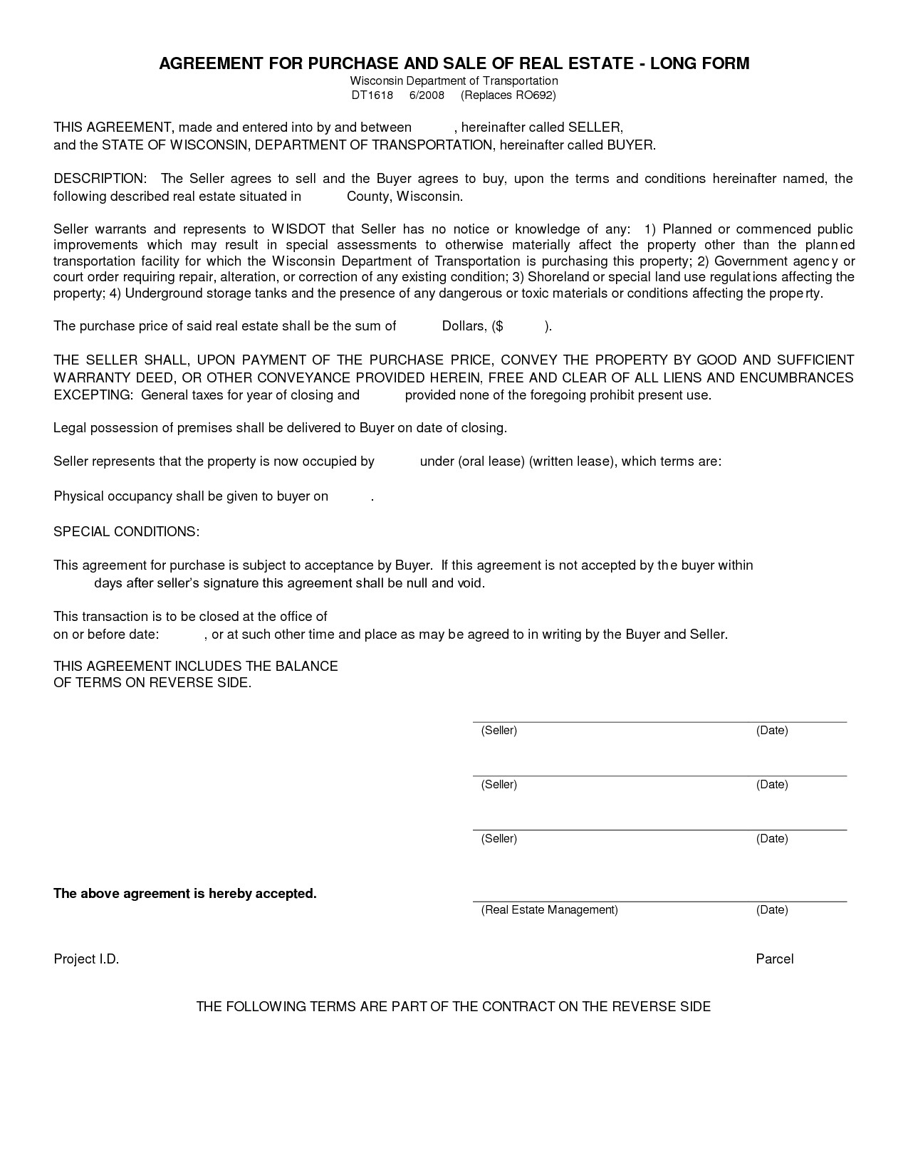 Beat Lease Contract Template Real Estate Purchase Agreement form