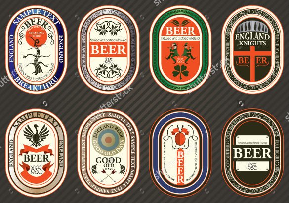 Beer Label Template Free Beer Label Template