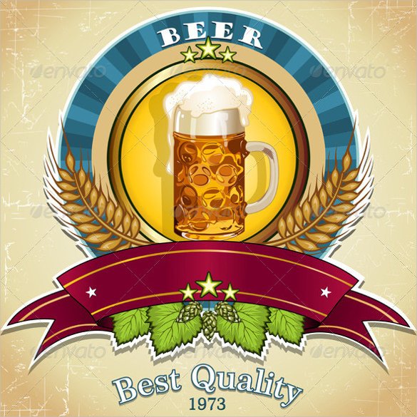 Beer Label Template Illustrator Beer Label Template 27 Free Eps Psd Ai Illustrator