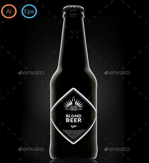 Beer Label Template Illustrator Beer Label Template 27 Free Eps Psd Ai Illustrator