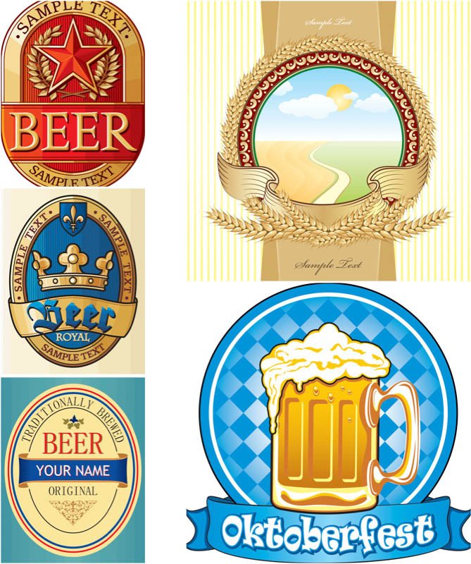 Beer Label Template Illustrator Beer Label Template