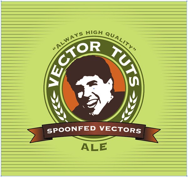 Beer Label Template Illustrator Design A Print Ready Beer Label In Adobe Illustrator