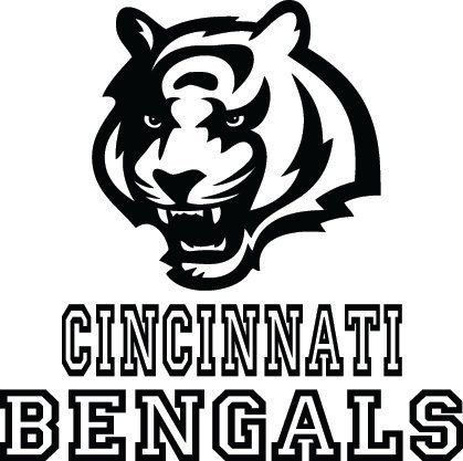 Bengals Pumpkin Carving Stencils Cincinnati Bengals Football Logo & Name Custom by