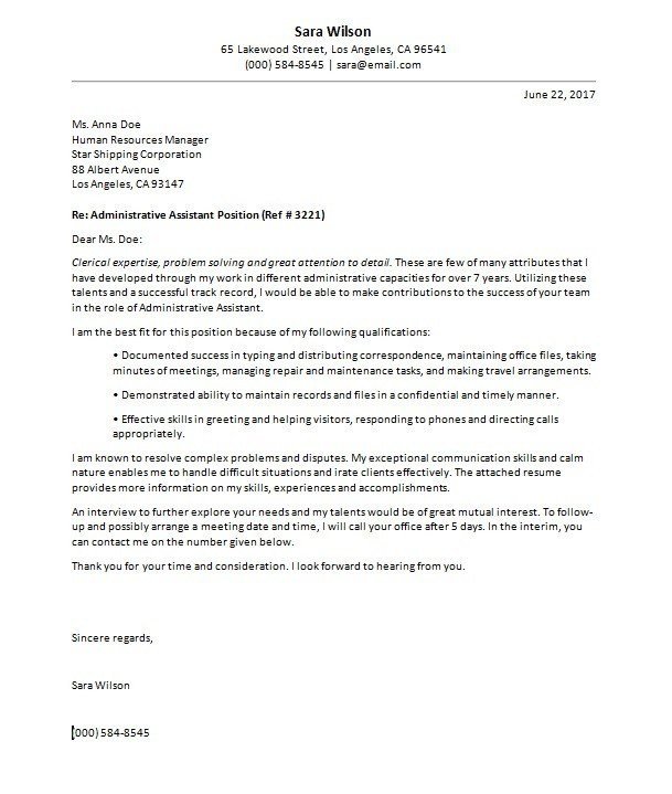 Best Cover Letter Template the Best Cover Letter Templates for 2019
