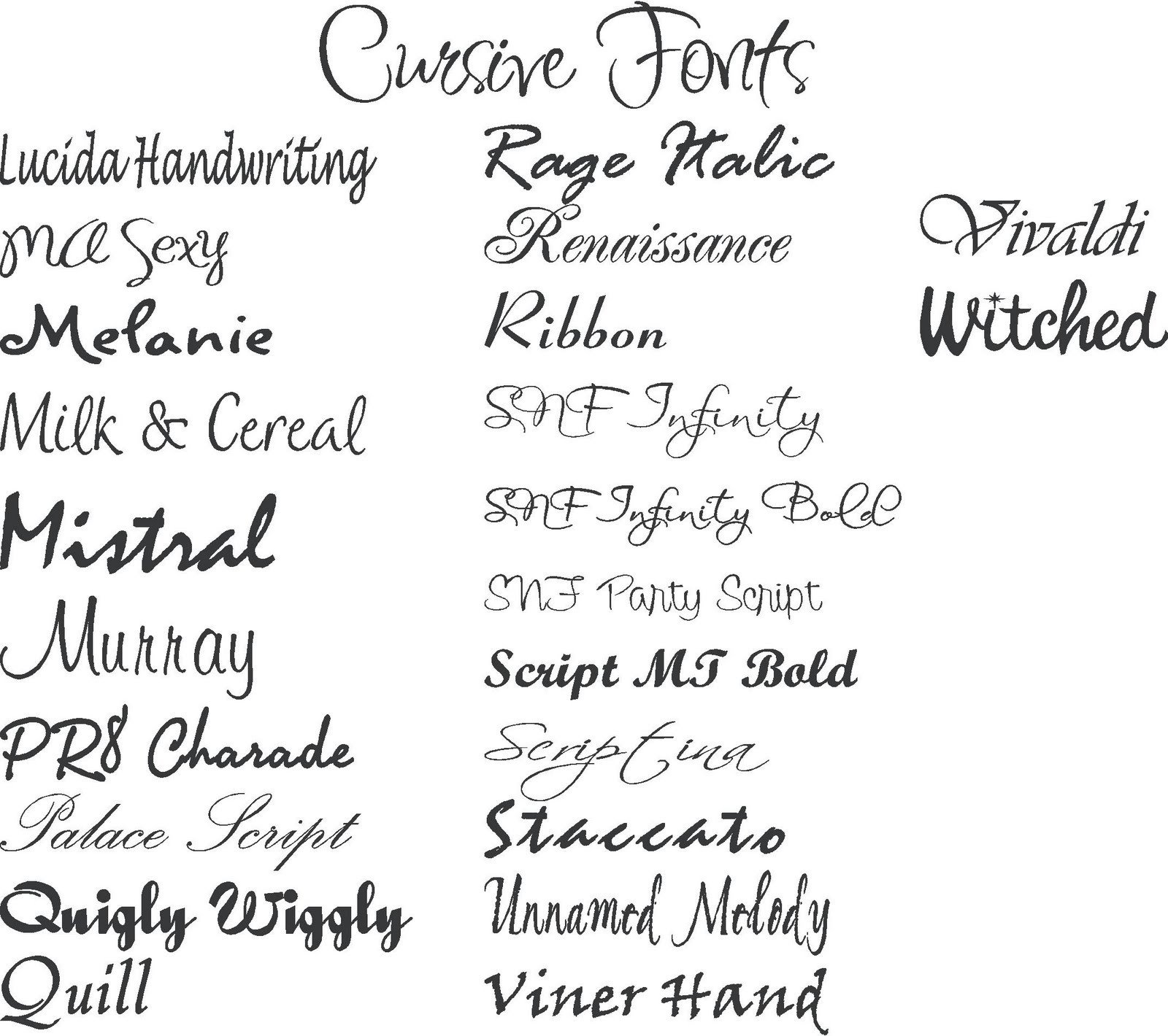 Best Cursive Tattoo Fonts Simply Beautiful Cursive Fonts