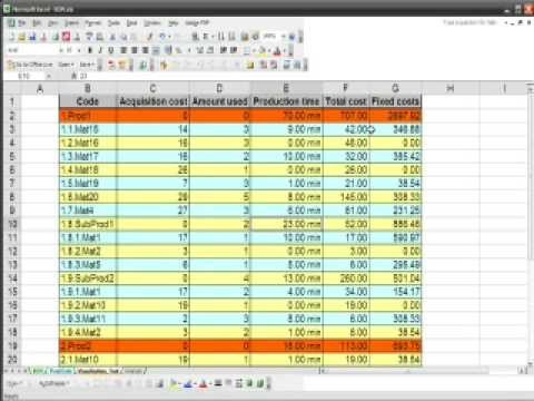 Bill Of Materials Excel Template Bom Bill Materials In Excel