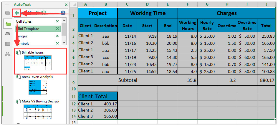 Billable Hours Template Excel Free How to Create Billable Hours Template In Excel