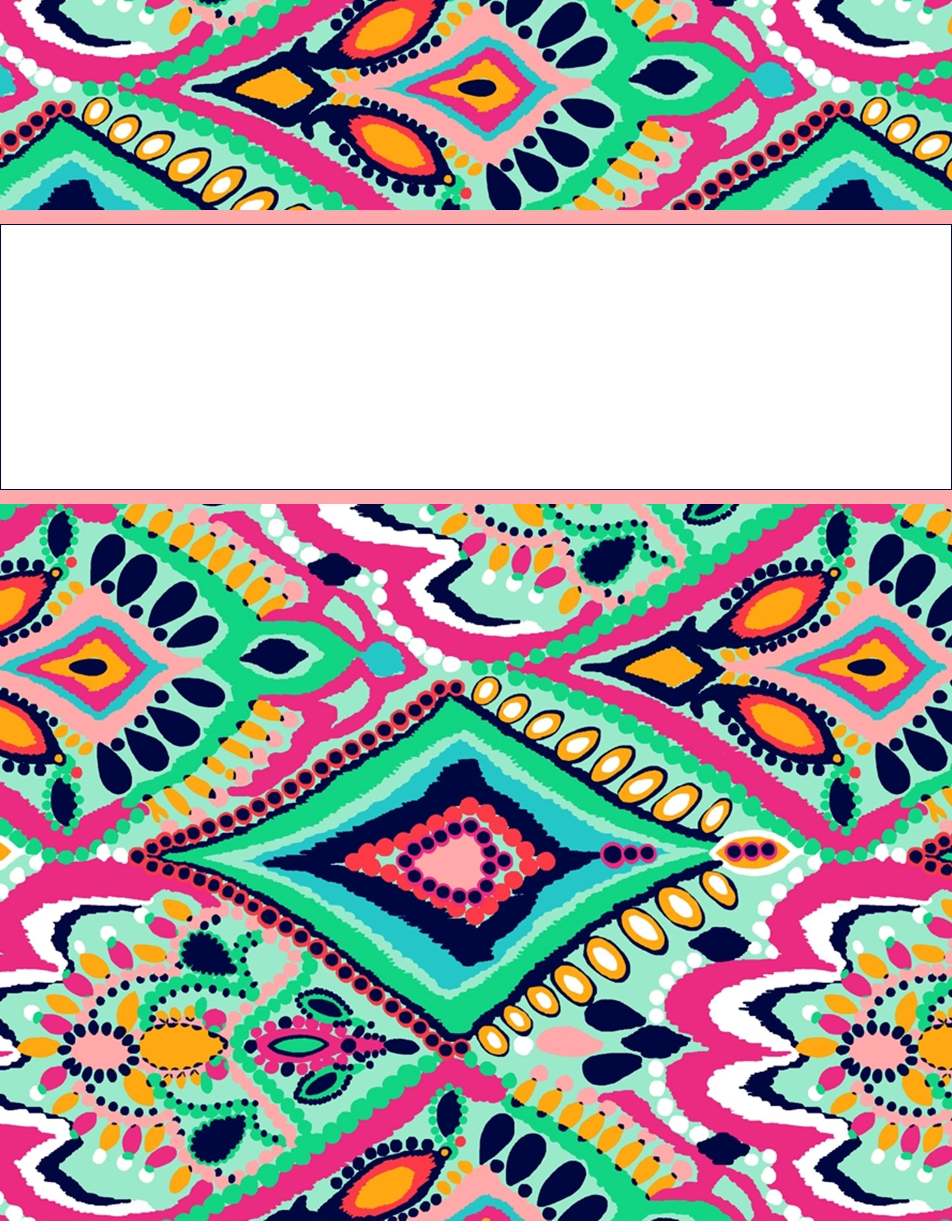 Binder Cover Templates Free My Cute Binder Covers