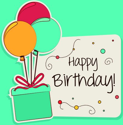Birthday Card Template Free Happy Birthday Greeting Cards Free Vector 16 505