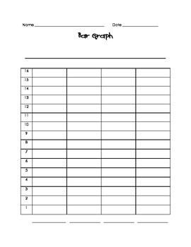 Blank Bar Graph Template Bar Graph Template Measurement and Data