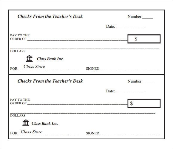 Blank Cheque Template Editable Sample Blank Cheque 5 Documents In Pdf Psd
