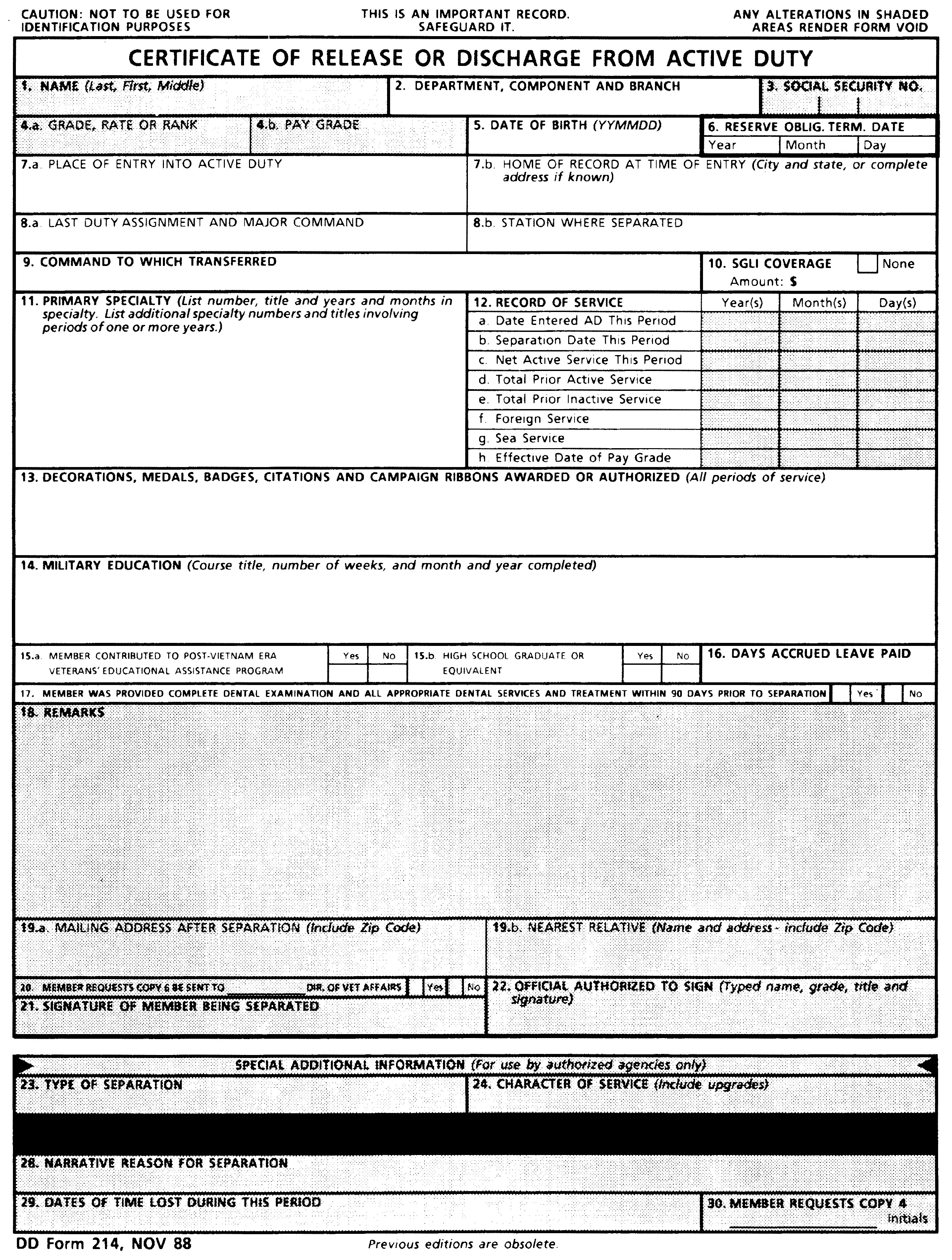 Blank Dd form 214 Pdf 32 Cfr Appendix A to Part 45 Dd form 214 Us Law