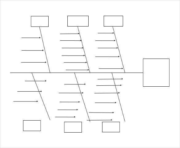 Blank Fishbone Diagram Template Word 11 Free Ms Word 2010 Diagram Templates Download