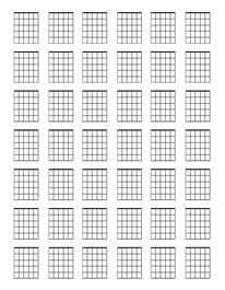 Blank Guitar Chord Chart Blank Guitar Chord Sheets Guitar Pinterest