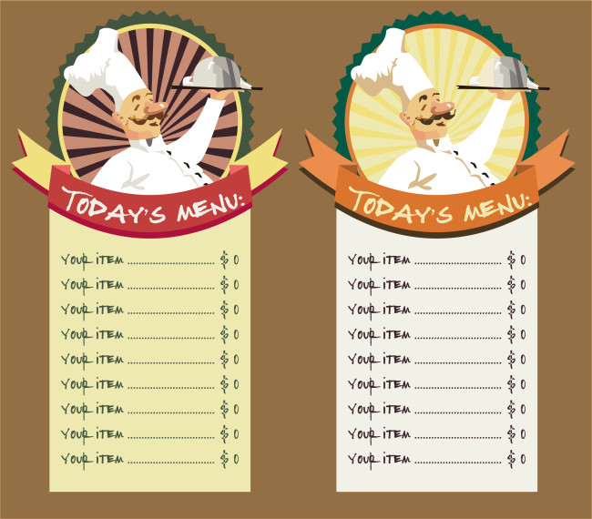 Blank Menu Template Free Restaurant Menu Template 8 Free Restaurant Menus