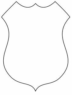Blank Police Badge Template Blank Family Crest Template Cliparts