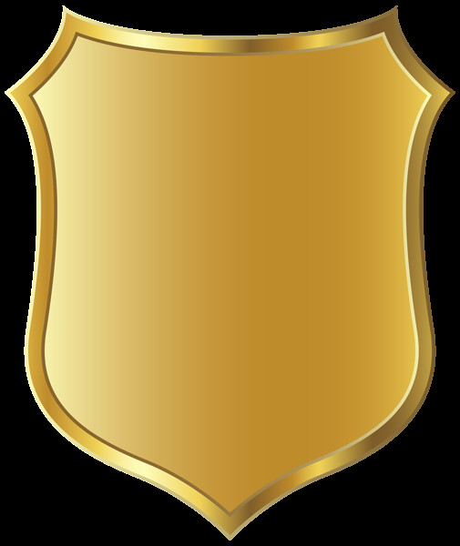 Blank Police Badge Template Police Badge Gold Badge Template Clipart Picture 6 Clipartix