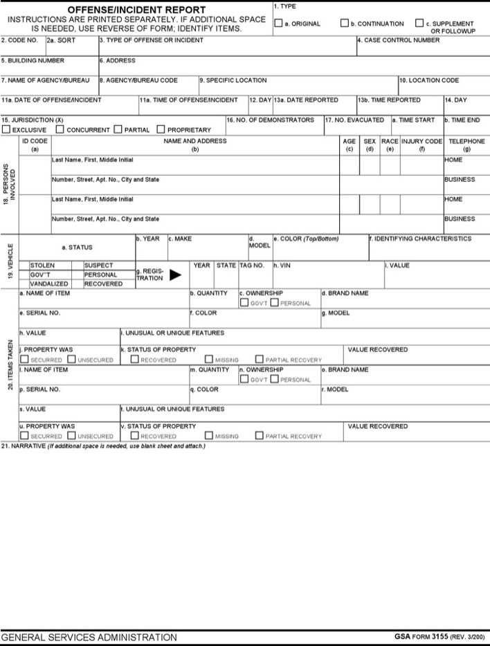Blank Police Report Template Download Blank Police Report Template for Free Tidytemplates
