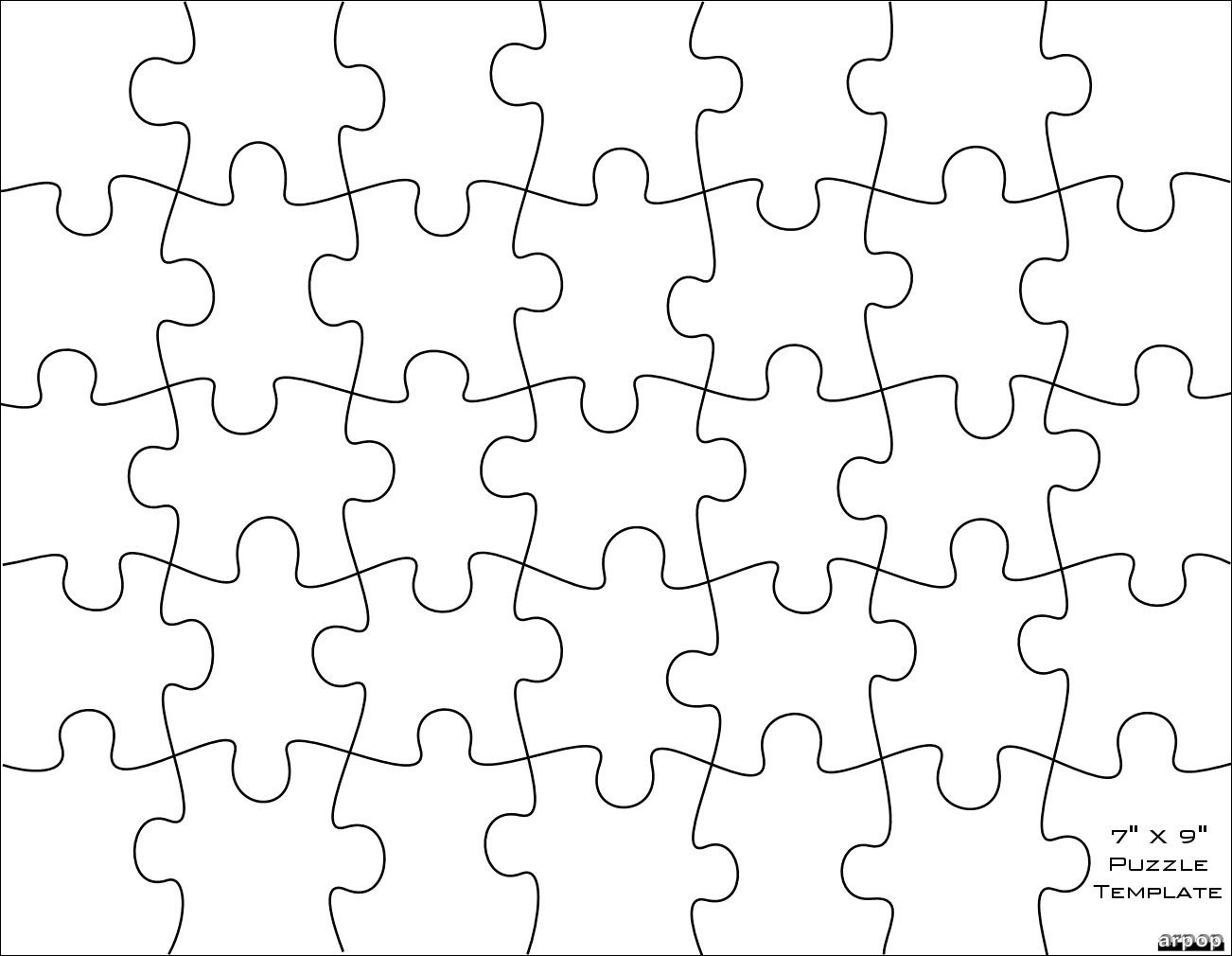 Blank Puzzle Pieces Template Free Puzzle Pieces Template Download Free Clip Art Free