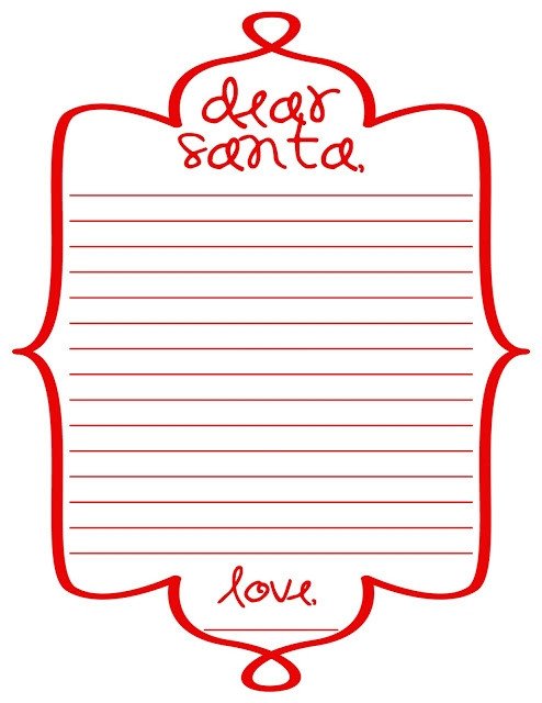 Blank Santa Letter Template top 15 Best Blank Letters to Santa Free Printable