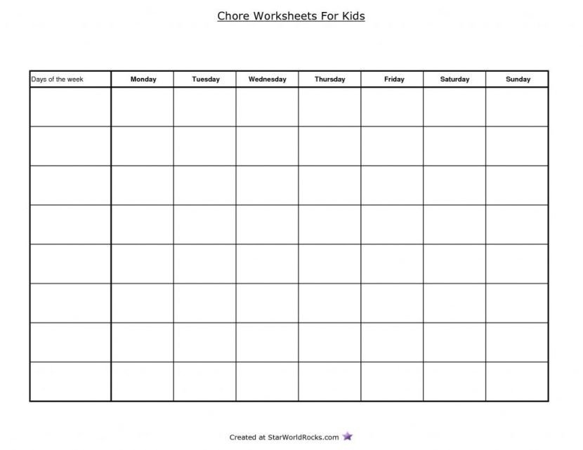Blank Spreadsheet to Print Free Blank Spreadsheet Template