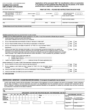 Blank Std Test Results form 2009 form Ca Std 678 Fill Line Printable Fillable
