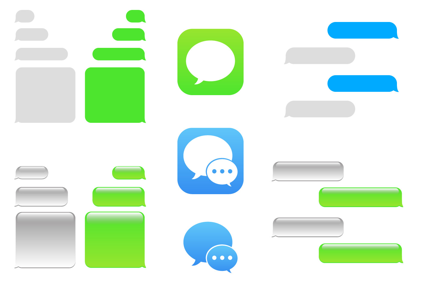 Blank Texting Template Free Imessage Vector Download Free Vector Art Stock