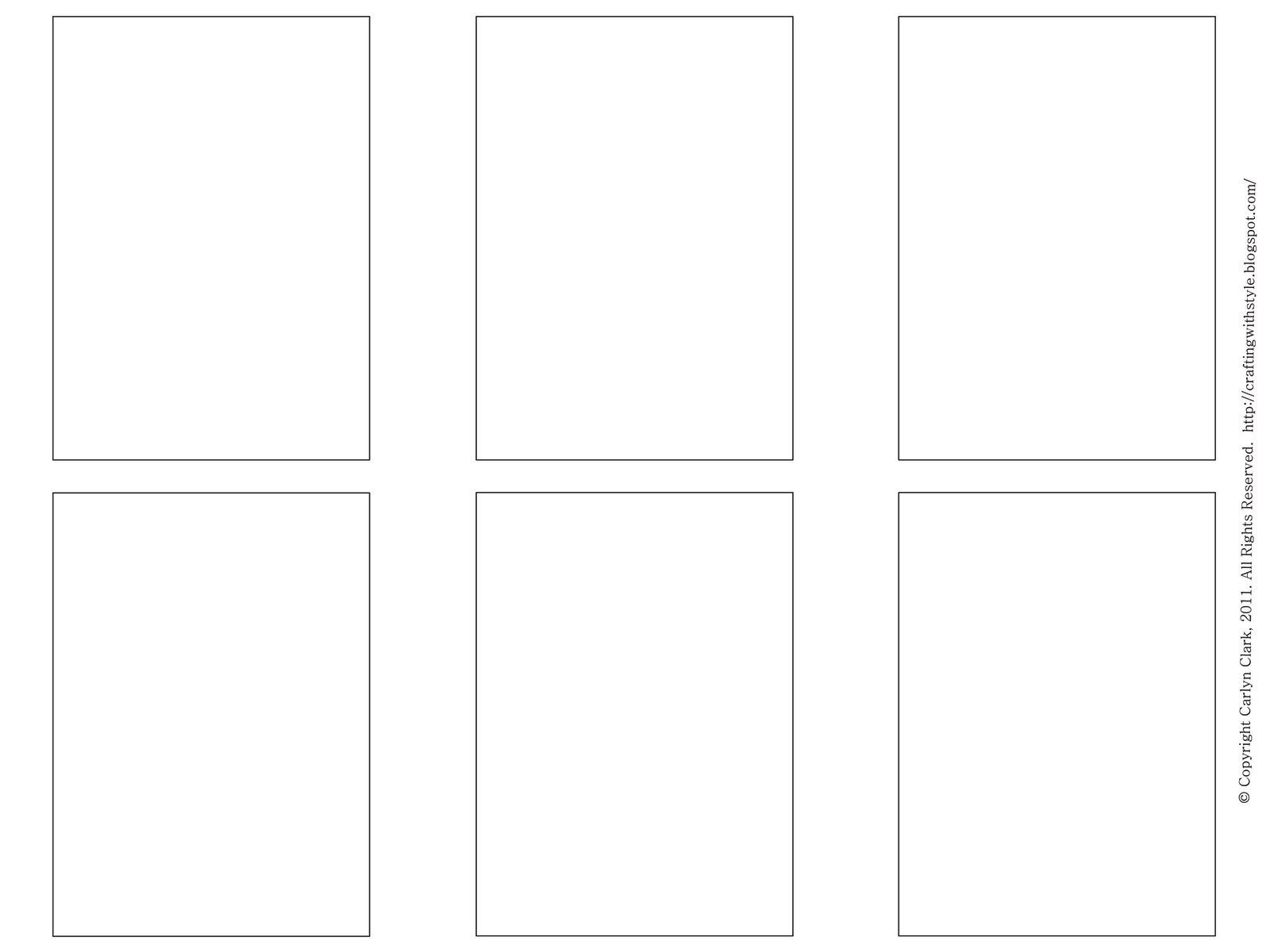Blank Trading Card Template Crafting with Style Free atc Templates and Artwork for atc S
