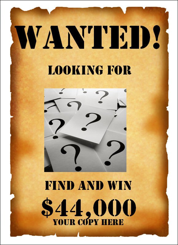 Blank Wanted Poster Template Wanted Poster Template 20 Download Documents In Psd