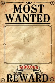 Blank Wanted Poster Template Wanted Poster Templates