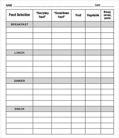 Bodybuilding Meal Planner Template 29 Meal Plan Templates Word Pdf Docs