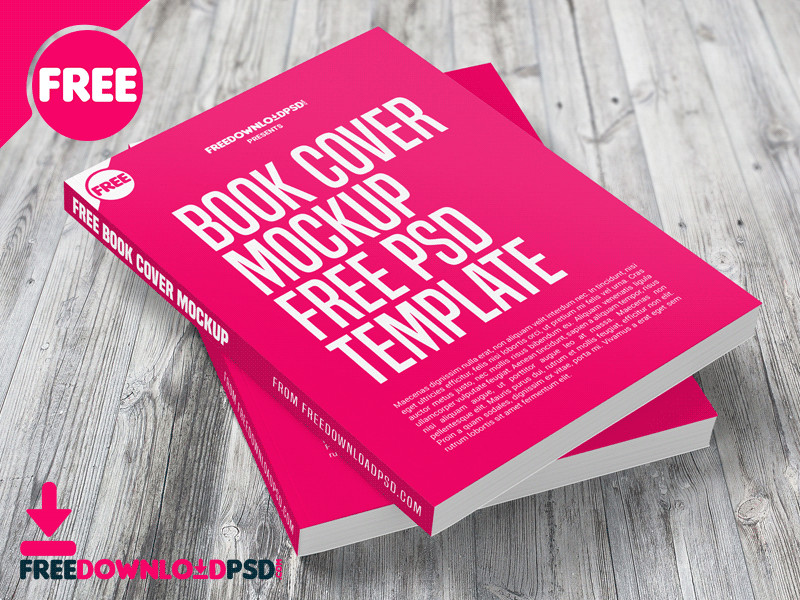 Book Cover Template Psd Book Cover Mockup Free Psd Template by Mohammed Shahid
