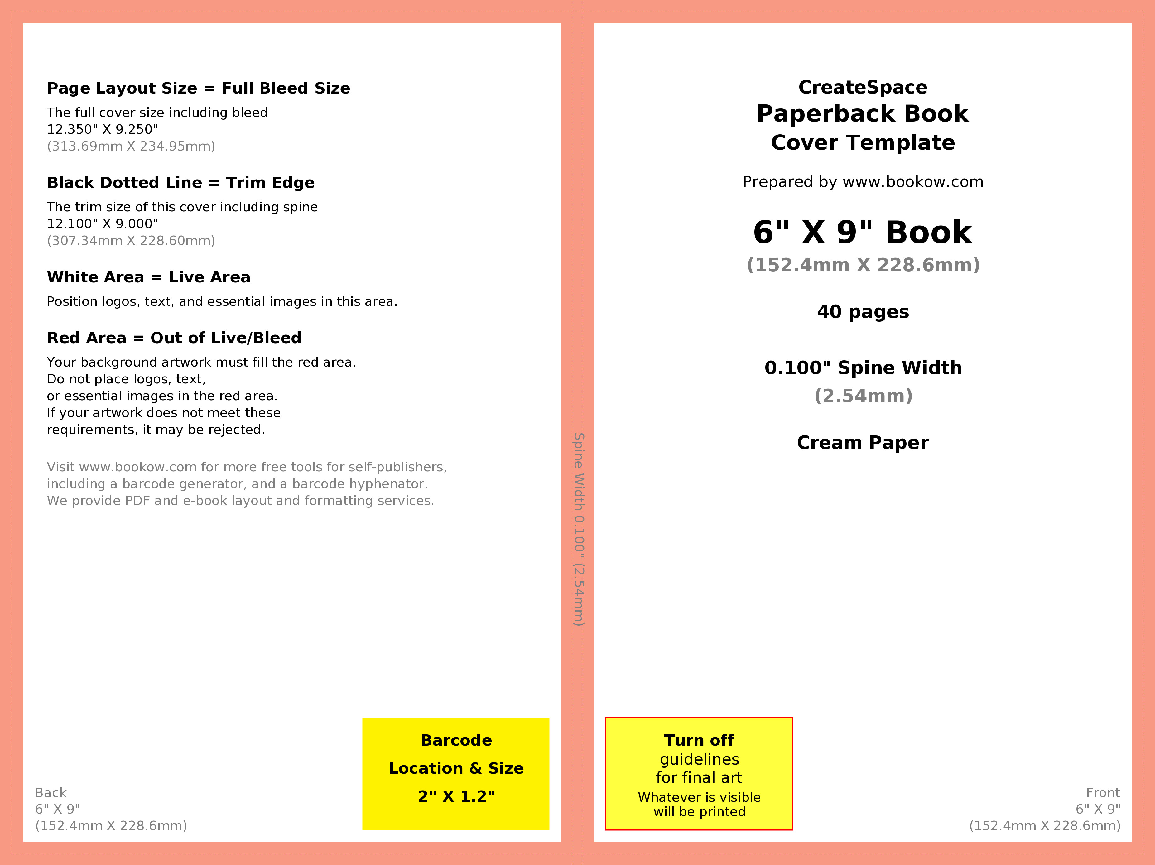 Book Cover Template Word How to Make Your Book’s Print Cover Using Microsoft