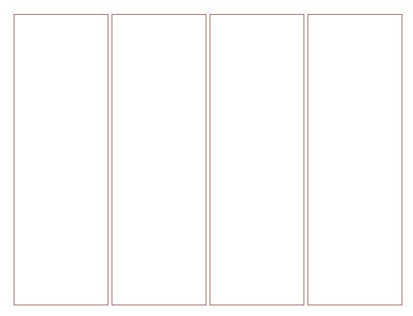 Bookmark Template for Word Blank Bookmark Template for Word