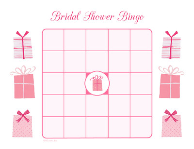 Bridal Shower Bingo Templates Bridal Shower Bingo Wedding Bingo