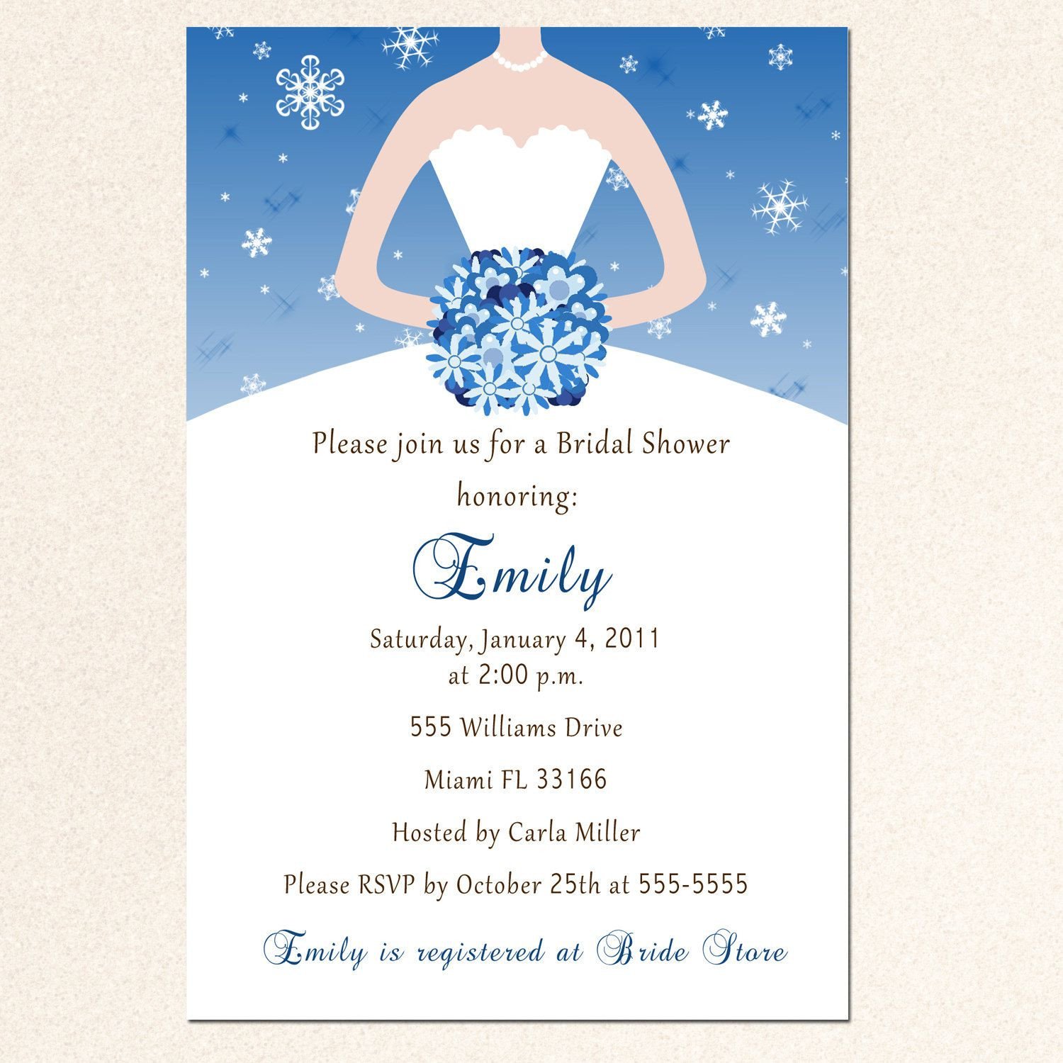 Bridal Shower Card Template Bridal Shower Invitation Templates Bridal Shower