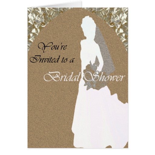 Bridal Shower Card Template Bridal Shower Note or Greeting Card Template