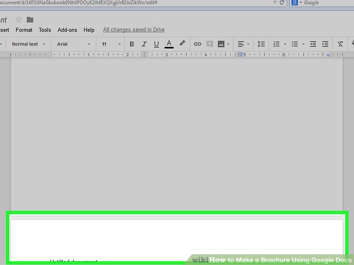Brochure Templates for Google Docs How to Make A Brochure Using Google Docs with