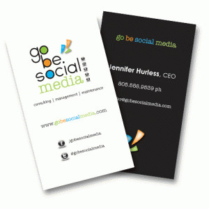 Business Card social Media Business Cards