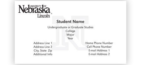 Business Cards for Students Services for Students