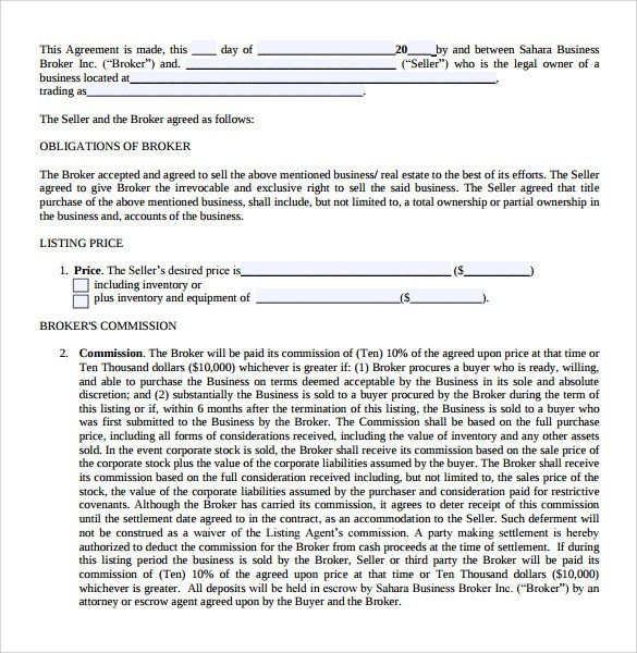 Business Purchase Agreement Template Business Purchase Agreement 7 Documents Download In Pdf