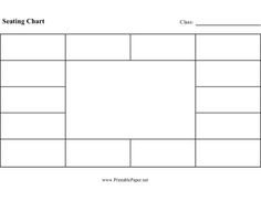 Cafeteria Seating Chart Template Cafeteria Supervisors Parents and Others Can Use This
